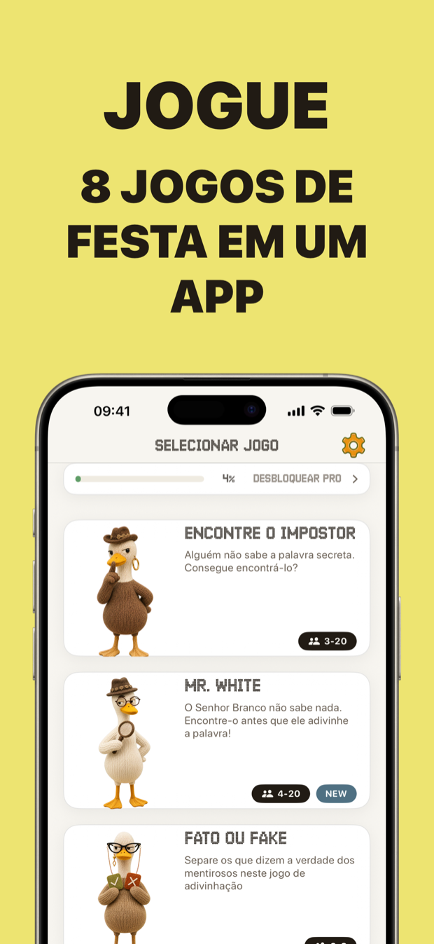 8 party games in one app