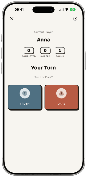 Truth or Dare in Kwako: it is Anna's turn to choose truth or dare